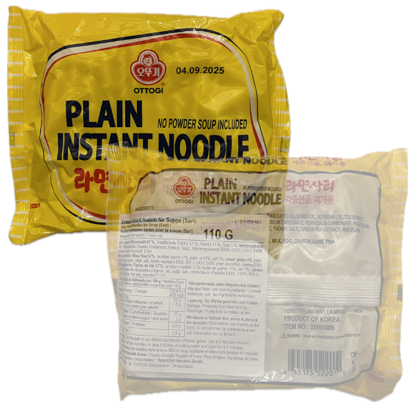 Ramen ohne gewürze (Sari) - Ottogi - 110g