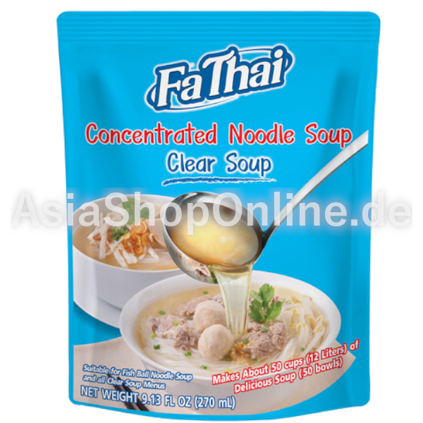 Klare Suppenbasis - Fa Thai - 270 ml