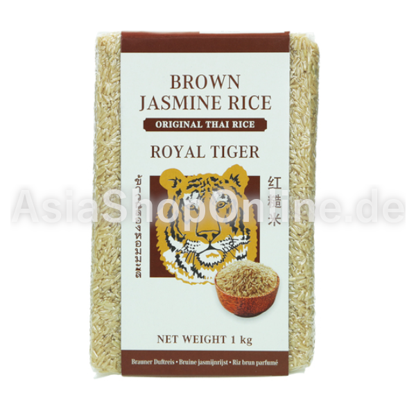 Brauner Jasmin Reis (Duftreis) - Royal Tiger - 1kg