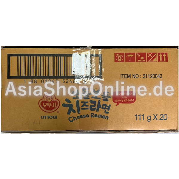 Ramen mit Käse Karton - Ottogi - 20x111g