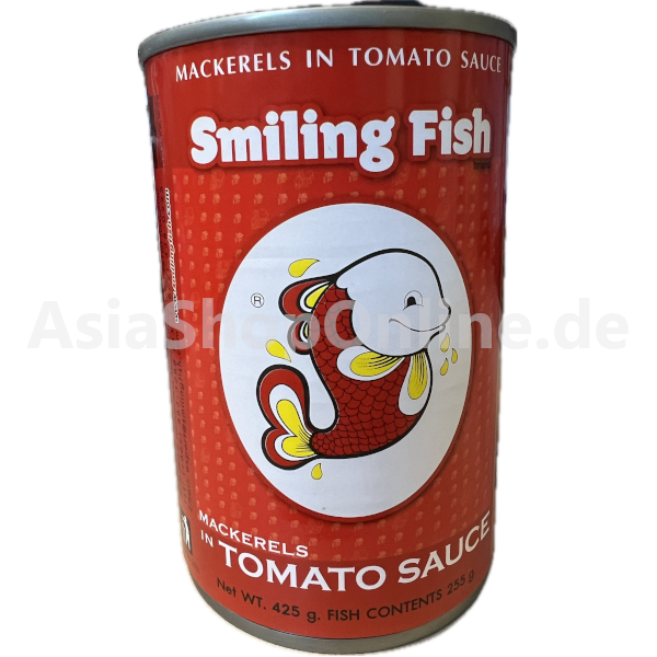 Makrelen in Tomatensauce - Smiling Fish - 255g
