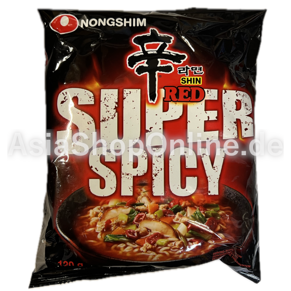 Super Scharf (Red Shin Ramyum) - Nong Shim - 120g