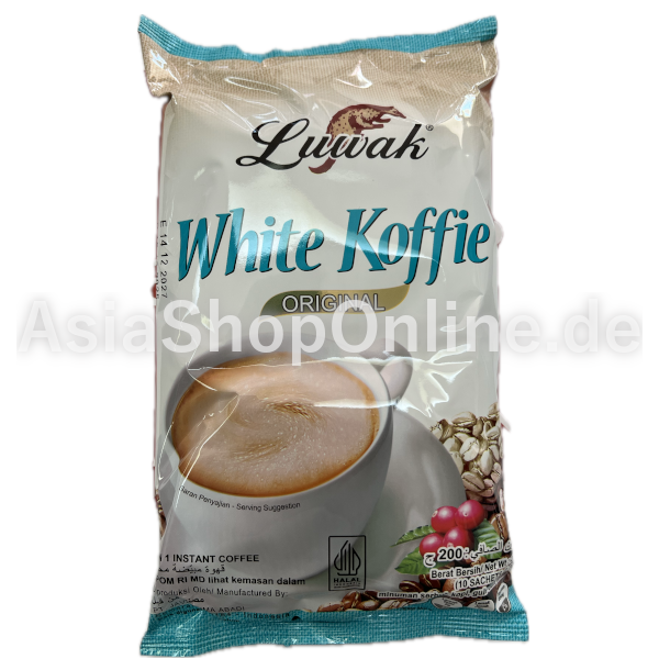 Weisse Kaffee - Luwak - 10x20g