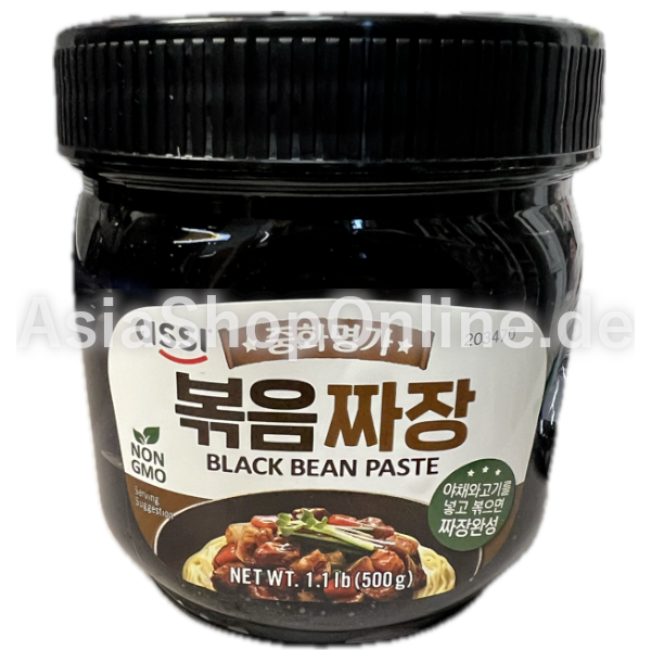 Schwarze Bohnen Paste (Jjajang) - Assi - 500gr