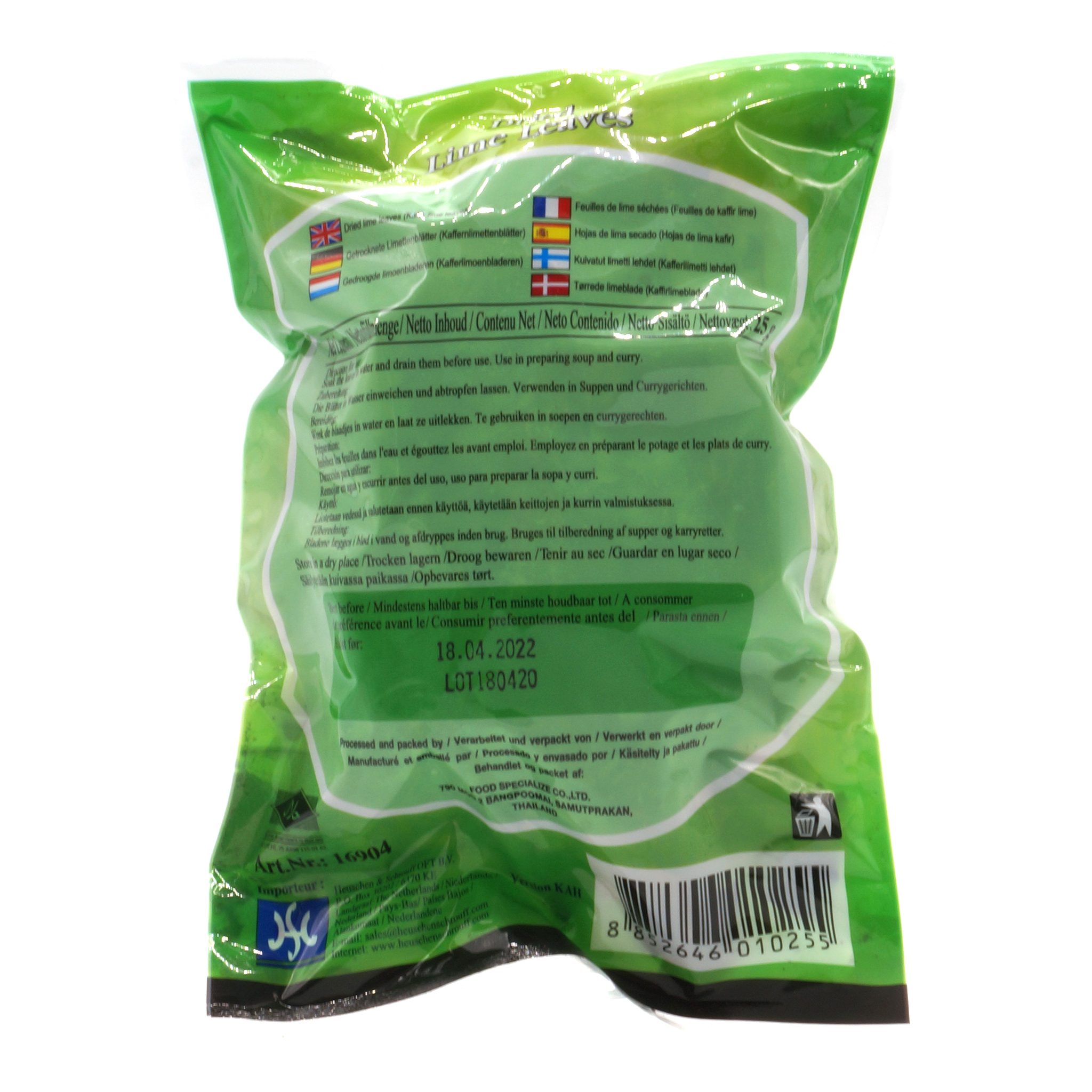Getrocknete Kaffirlimettenblätter - Thai Dancer - 25g