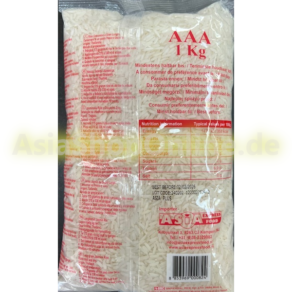 Jasmin-Reis - Royal Thai - 1kg