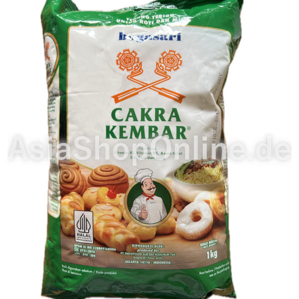 Weizenmehl Cakra Kembar - Bogasari - 1kg