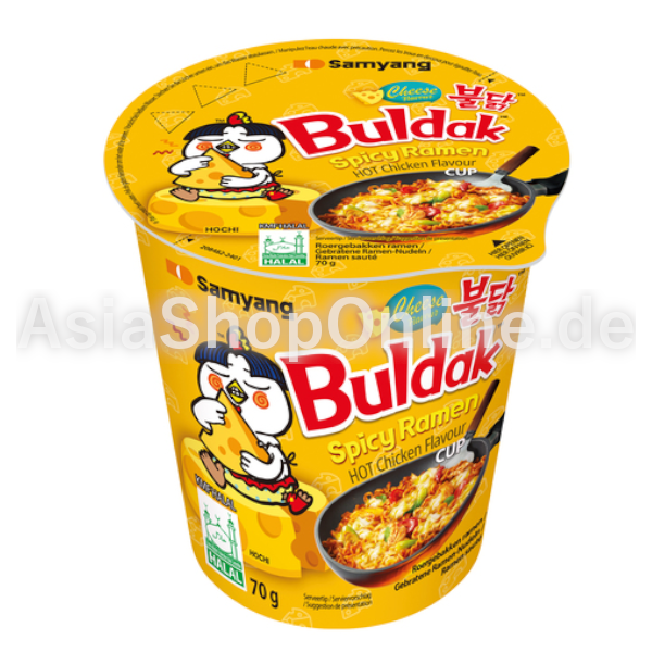 Instant Nudeln Scharfes Huhn Käse - SAMYANG - 70g