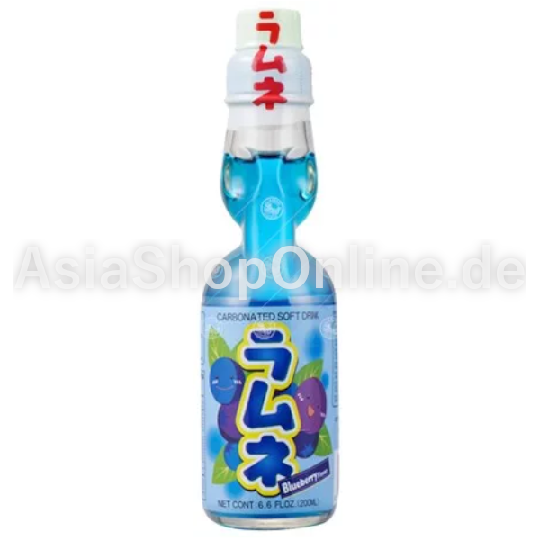 Ramune Blueberry - Hata Kosen - 200ml