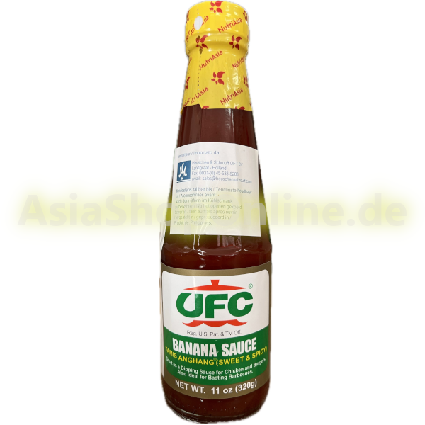 Bananensauce Sweet und Spicy - UFC - 320g