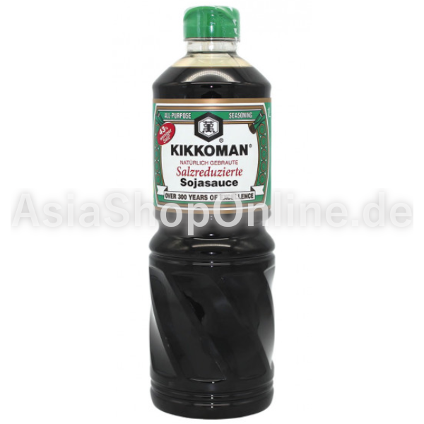 Sojasauce weniger Salz - Kikkoman - 975ml
