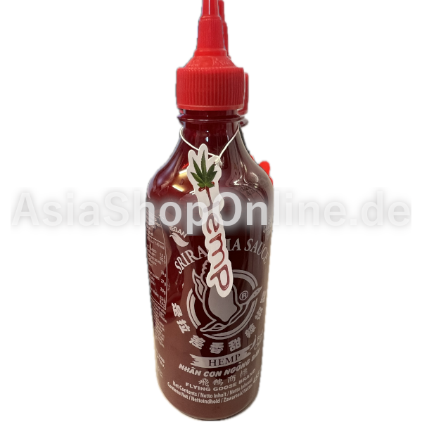 Sriracha Chili Sauce Hemp - Flying Goose - 455 ml