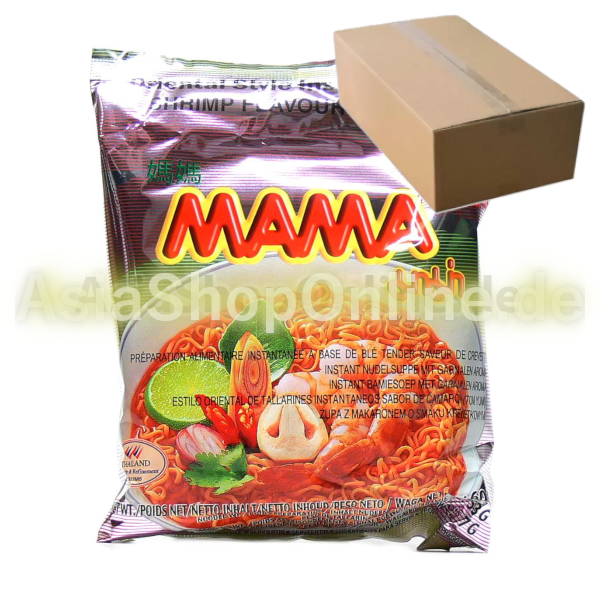Instantnudeln Tom Yum Karton - Mama - 30x60g