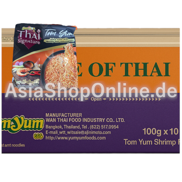 Tom Yum Suppe Karton - Yum Yum - 10x100g