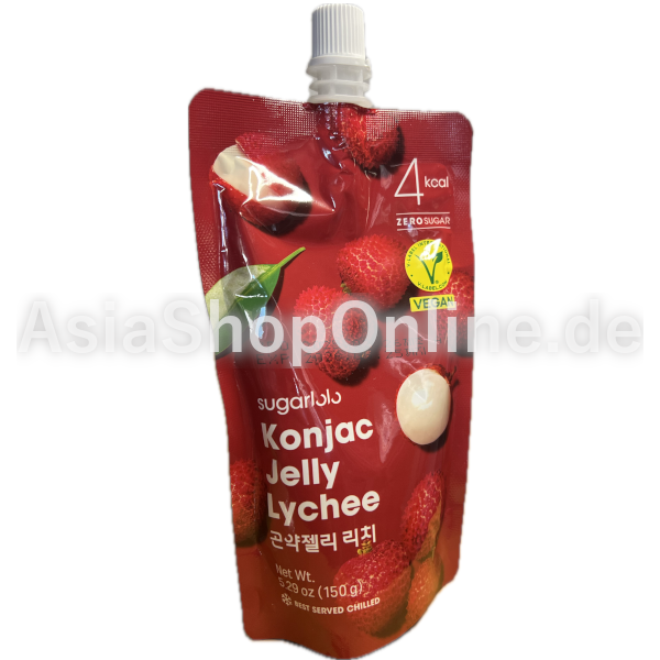 Konjac Jelly Lychee - Sugarlolo - 150g