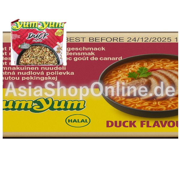 Instantnudeln Entengeschmack Karton - YumYum - 30x60g