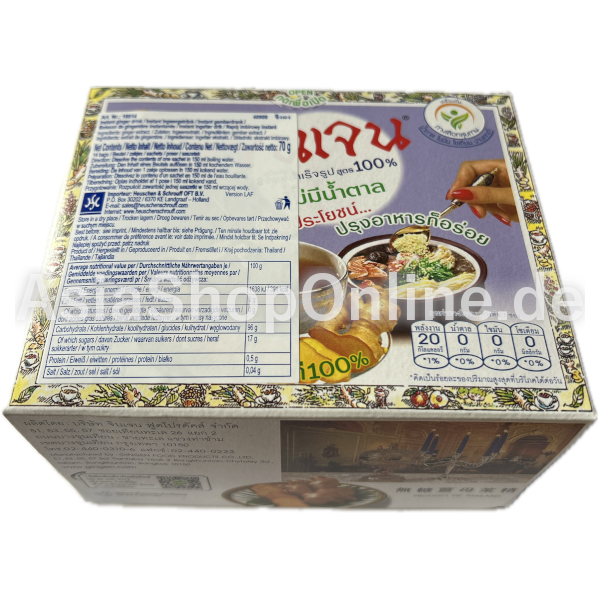 Instant Ingwergetränk ohne Zuckerzusatz (14 Beutel) - Gingen - 70g