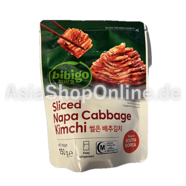 Kimchi Chinakohl geschnitten - Bibigo - 150g