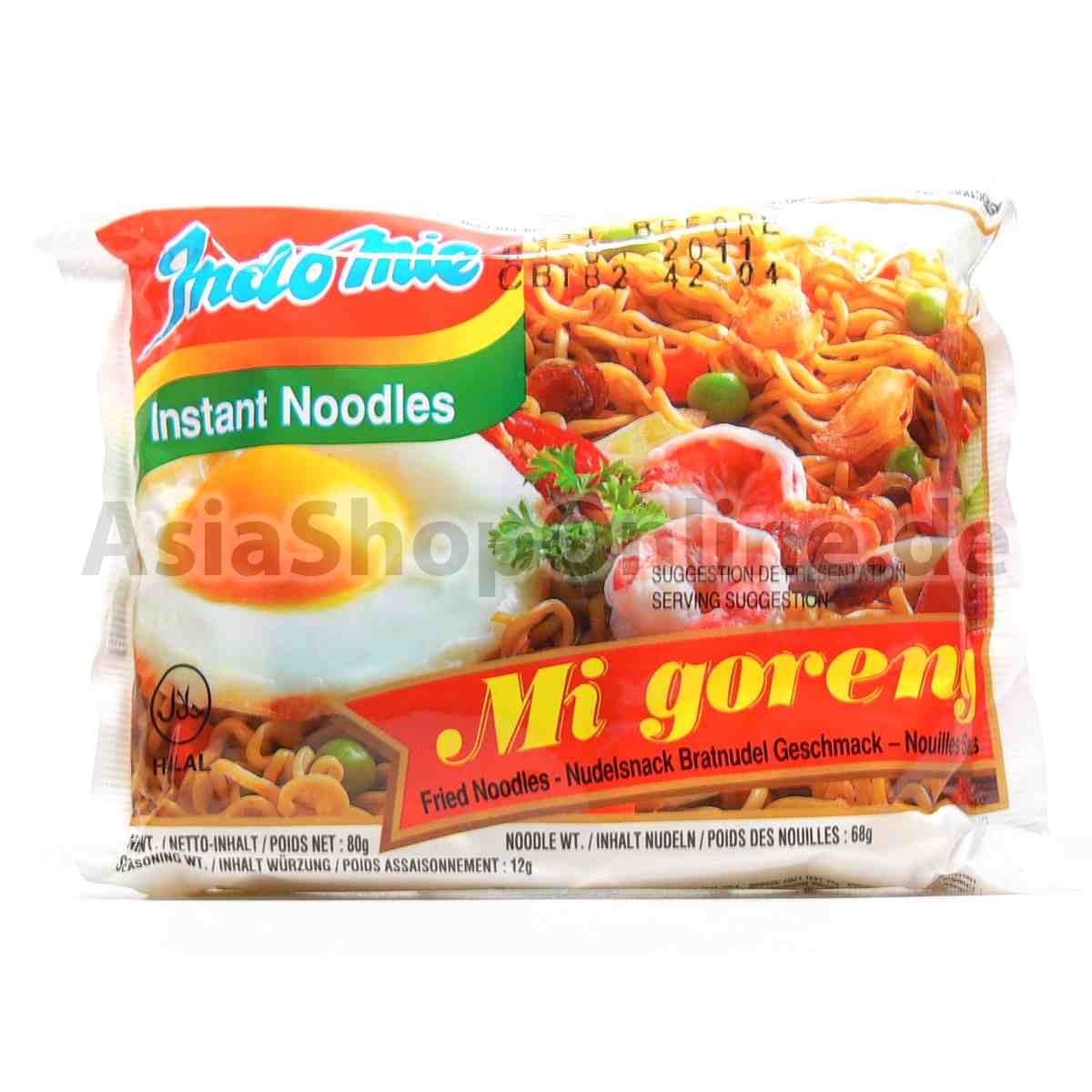 Instant-Nudeln Bami Goreng - Indomie - 80 g