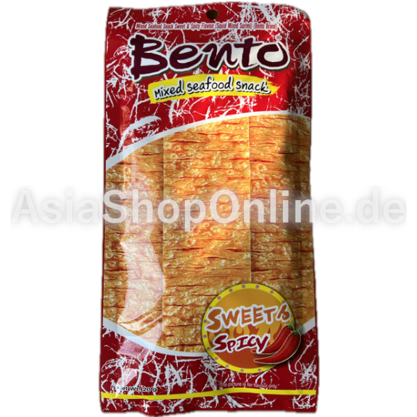 Tintenfisch Snack Sweet & Spicy - Bento - 20g