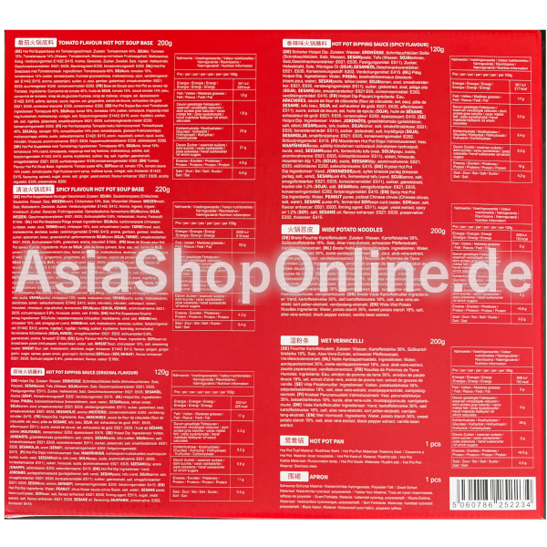 Hot Pot Starterpaket - HAIDILAO  - 1 Set