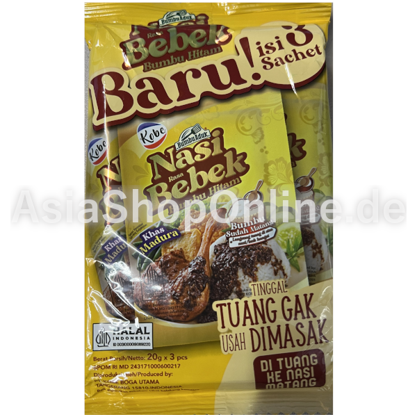 Ente Gewürzpaste Nasi Bebek - Kobe - 3x20g