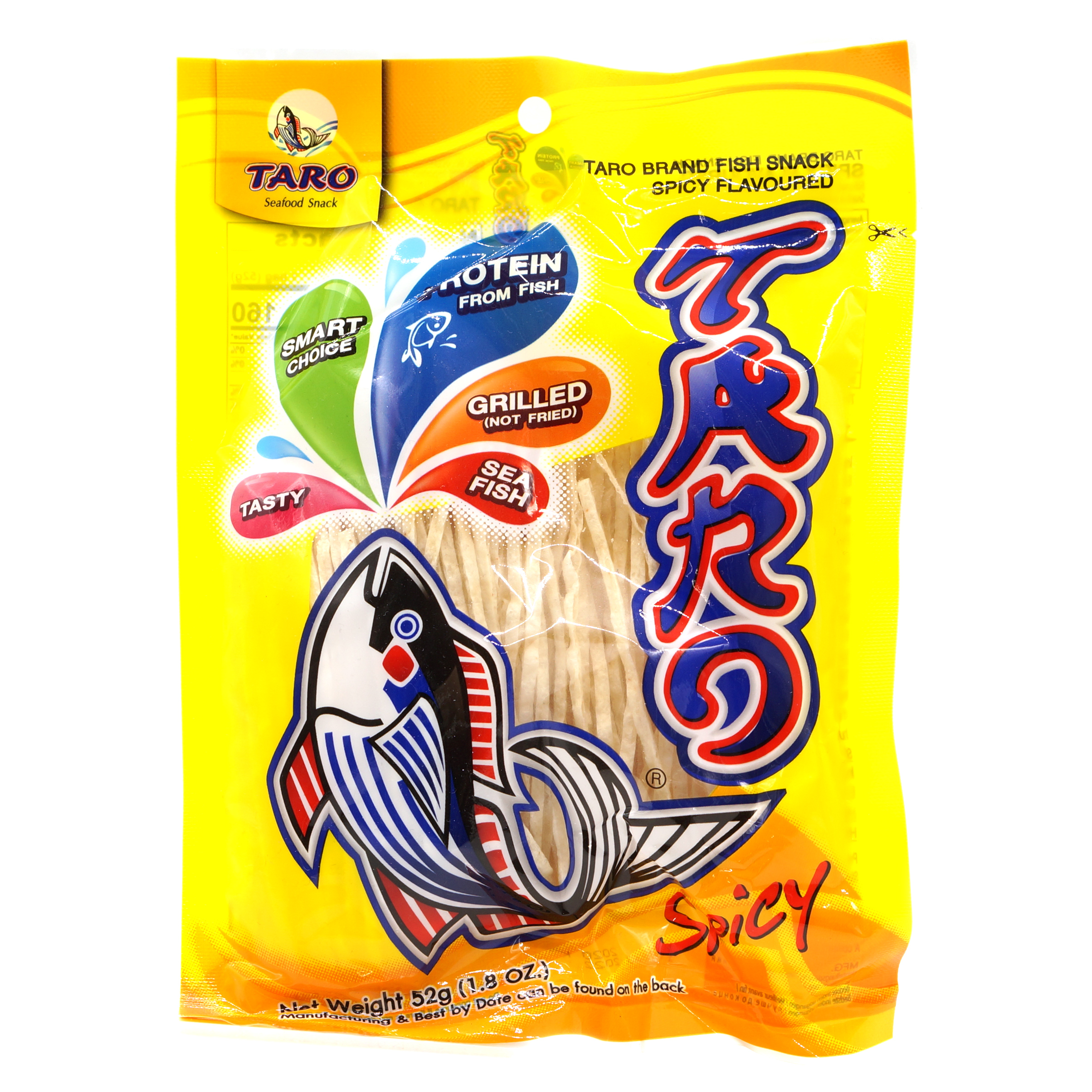 Taro Fischsnack scharf-würzig - Taro - 52g
