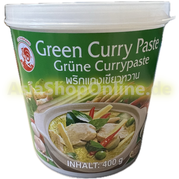 Grüne Currypaste - Hahnmarke - 400g