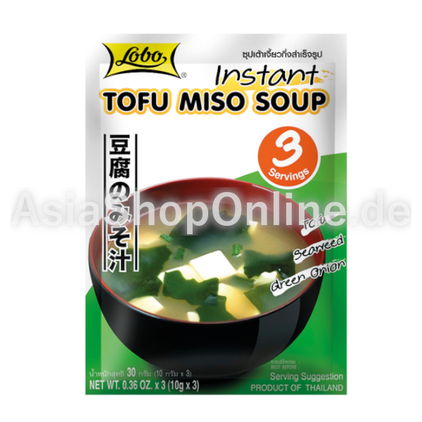 Miso Suppe Pulver Instant Ohne artificial Farbe - Lobo - 30g