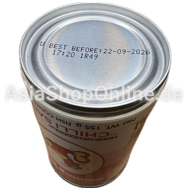 Gebratene Makrelen in Chili Sauce - Smiling Fish - 88,4g