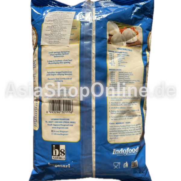 Weizenmehl Kunci Biru - Bogasari - 1kg