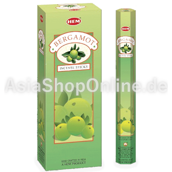 Räucherstäbchen Bergamot - HEM - 20Stk