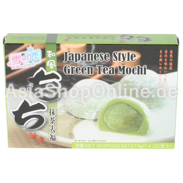 Mochi Grüner Tee Geschmack - Yuki Love - 210g