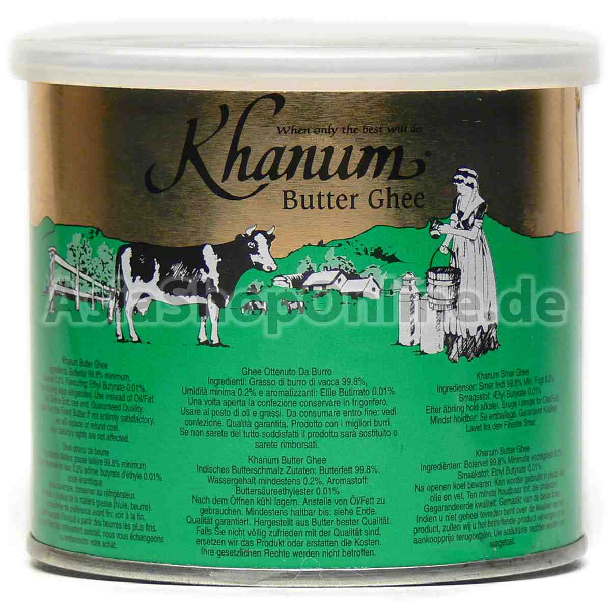 Butter Ghee indisches Butterschmalz - Khanum - 500g