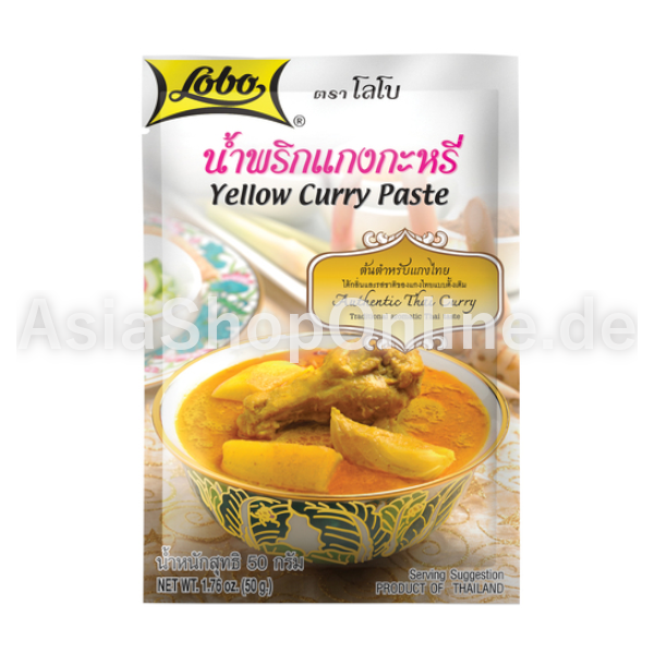 Gelbe Currypaste - Lobo - 50g