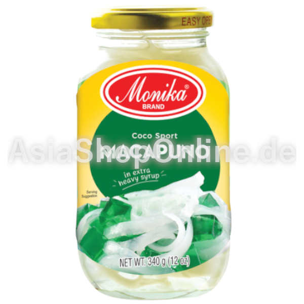 Kokosfruchtfleisch stark gezuckert Macapuno - Monika - 170 g