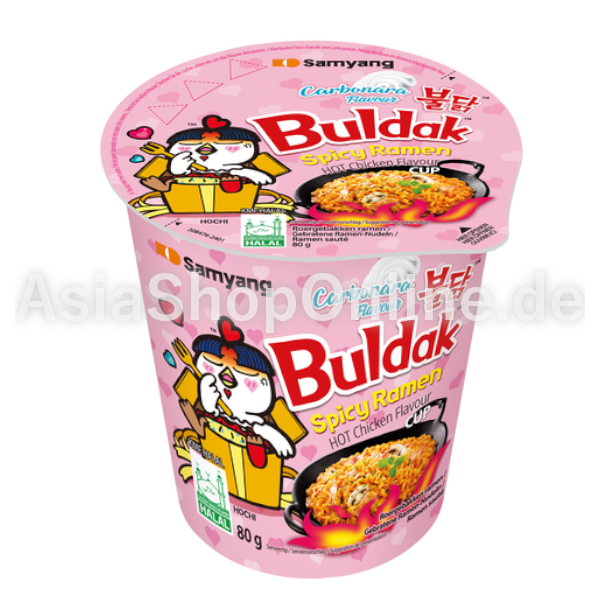 Instant Nudeln Scharfes Huhn Carbonara - SAMYANG - 80g