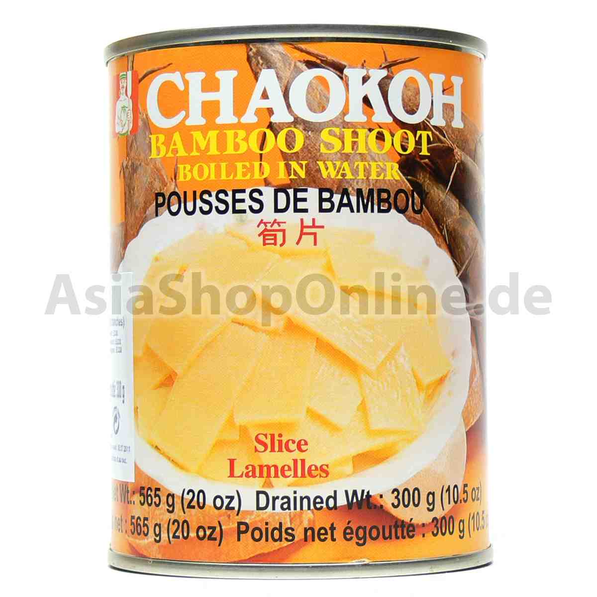 Bambussprossen (Scheiben) - Chaokoh - 300g