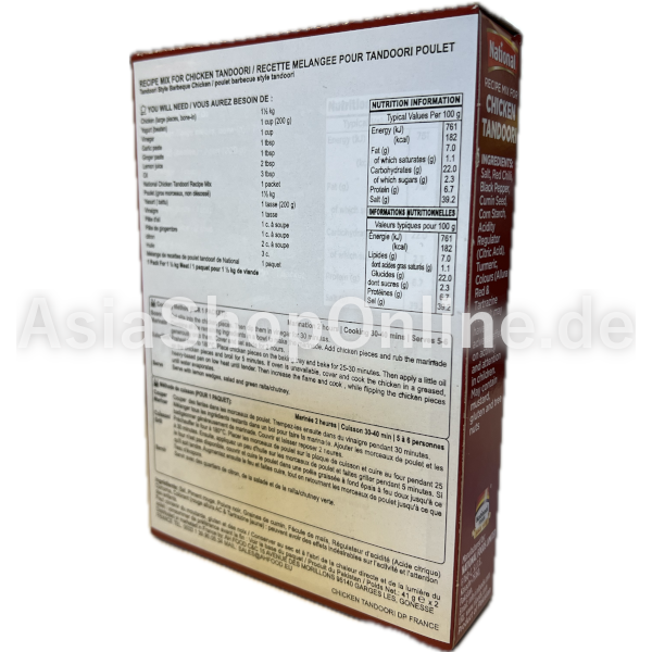 Chicken Tandoori - NATIONAL - 82g