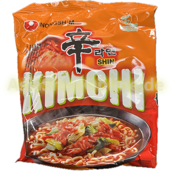 Kimchi Geschmack Instantnudeln - Nong Shim - 120g