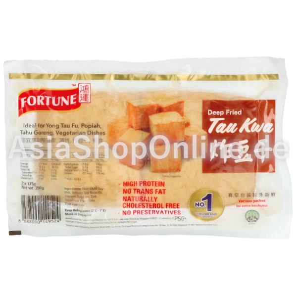 Tau Kwa Tofu Fritiert - Fortune Brand - 350g
