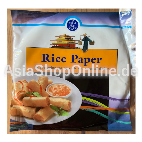 Thailändisches Reispapier zum Frittieren rund 22cm - H&S - 200g