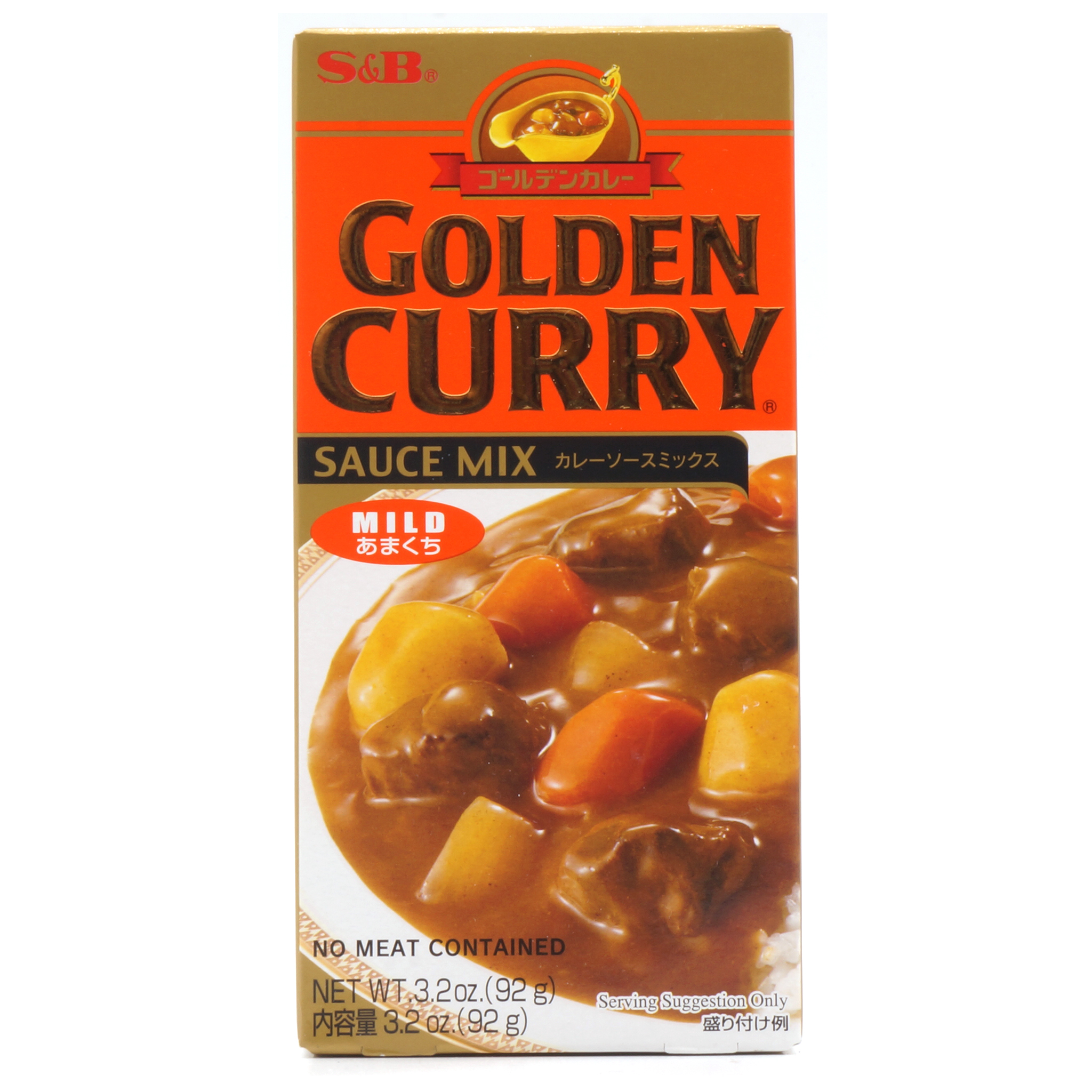 Golden Curry Mild - S&B - 92g