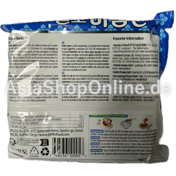 Instant Nudeln Bibim Men - Paldo - 130g