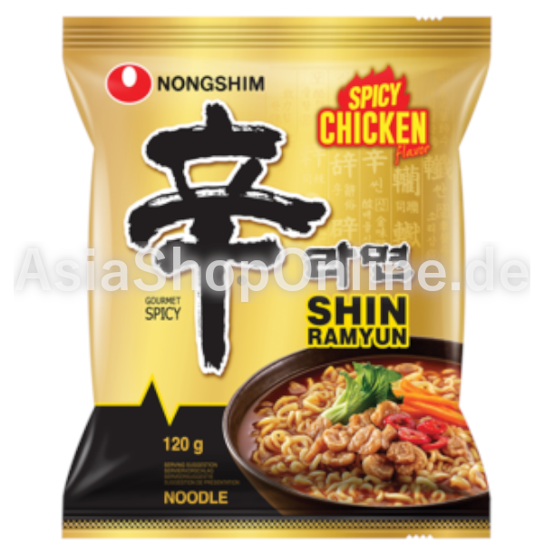 Shin Ramyun Spicy Chicken - Nongshim - 120g