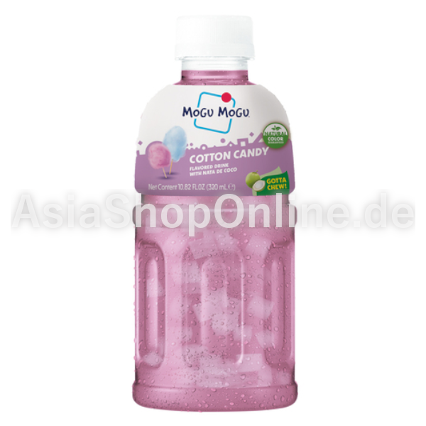 Zuckerwatte-Limonade mit Jelly - Mogu Mogu - 320ml